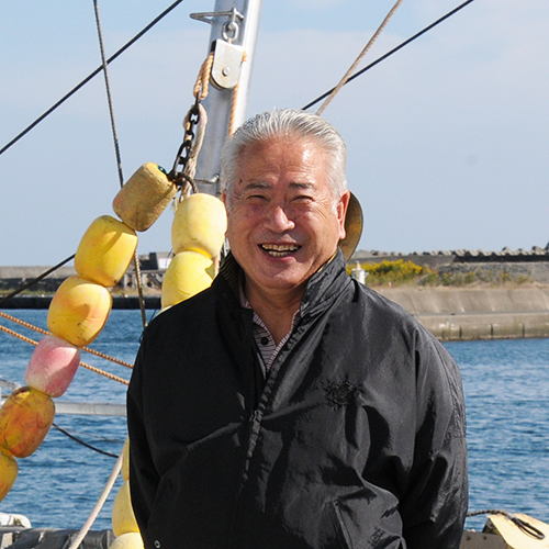 平潟港温泉民宿「かね久」の阿部博昭さん