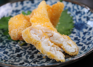 ヒラメのフライ