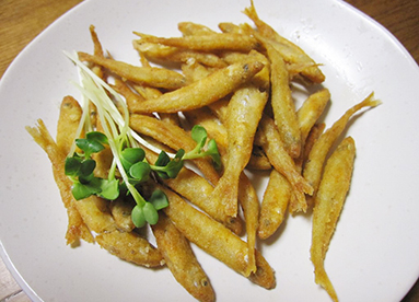 簡単！絶品！わかさぎの唐揚げ