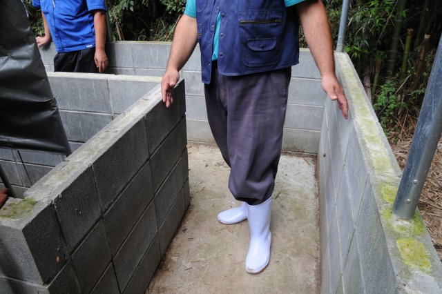 出荷時の工夫　通路の改築