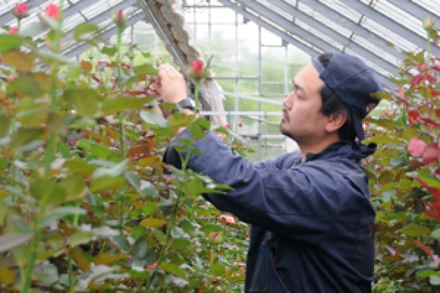 神生バラ園神生さん