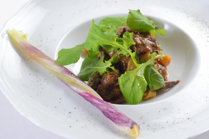 鴨のラグー・タリアテッレ