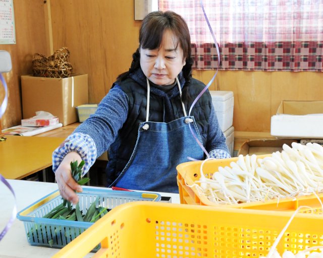 なめがたのエシャレットは生産量トップクラス！