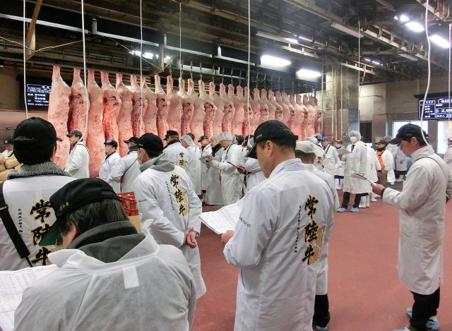 常陸牛　出荷の風景