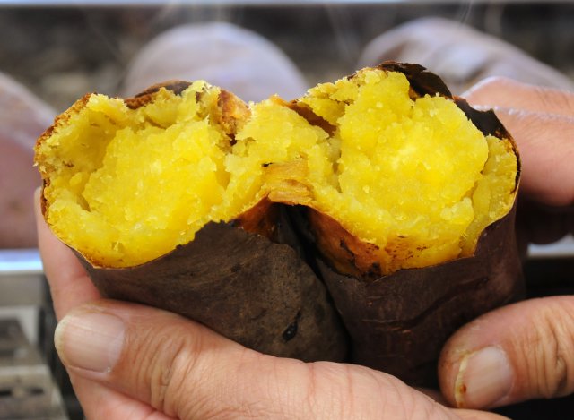 JAなめがた甘藷部会連絡会　焼き芋