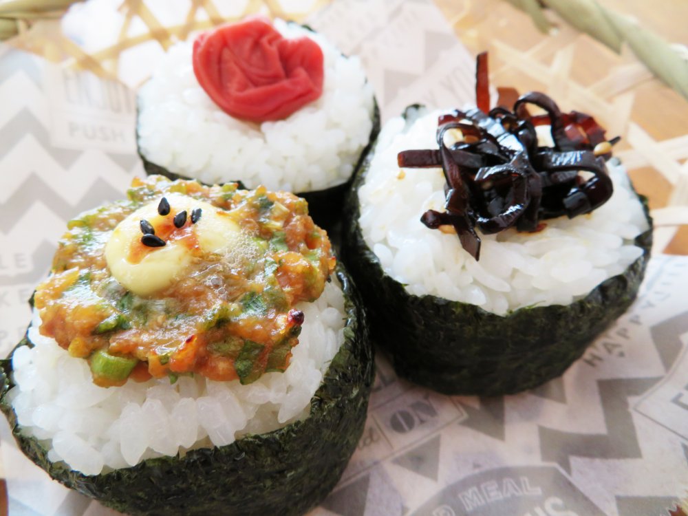 努力が実を結ぶ!ふくまるおむすび