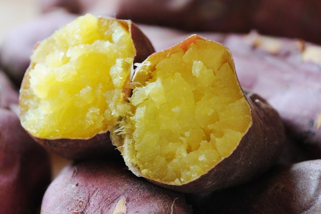 シルクスイートの焼き芋