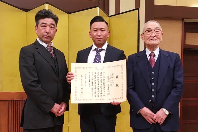 茨城県水産製品品評会授賞式の様子