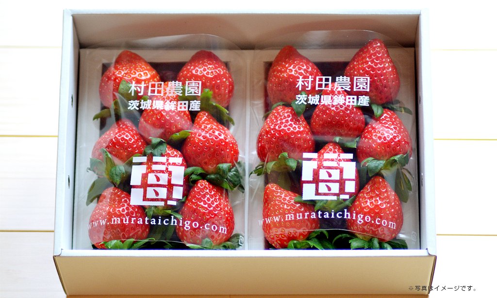 第110回茨城をたべよう連動プレゼント企画  村田農園【村田さん家のいちご】