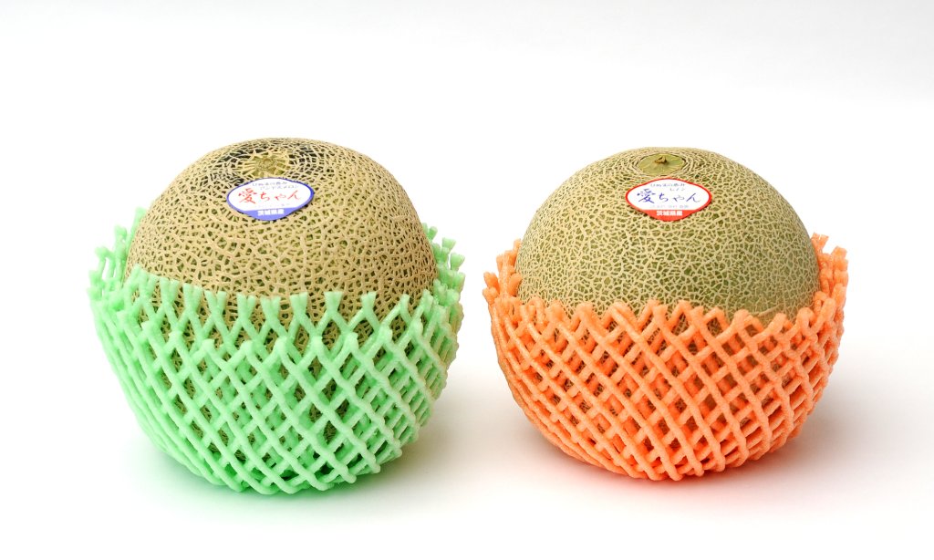 第499回プレゼント企画　ひぬまの恵み【愛ちゃんメロン2色セット】