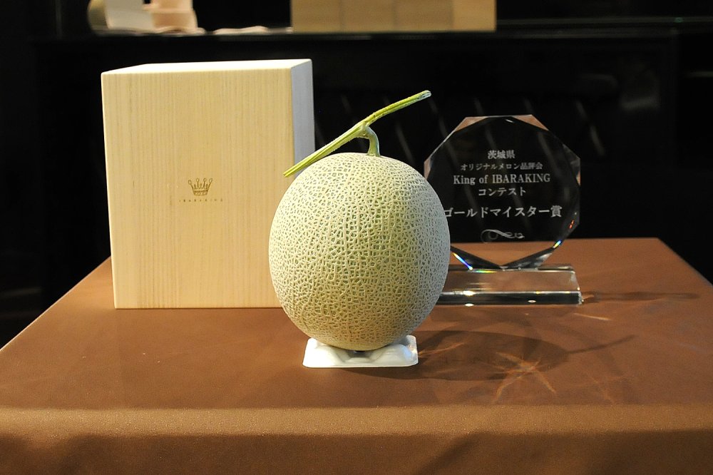 ゴールドマイスター賞受賞メロン(イバラキング)