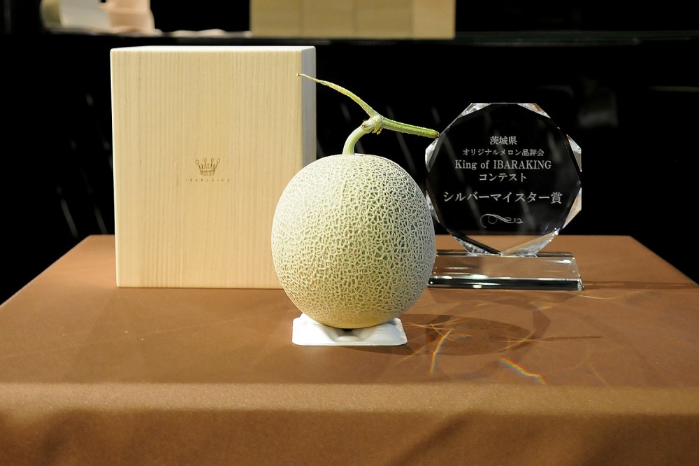 シルバーマイスター受賞メロン(イバラキング)