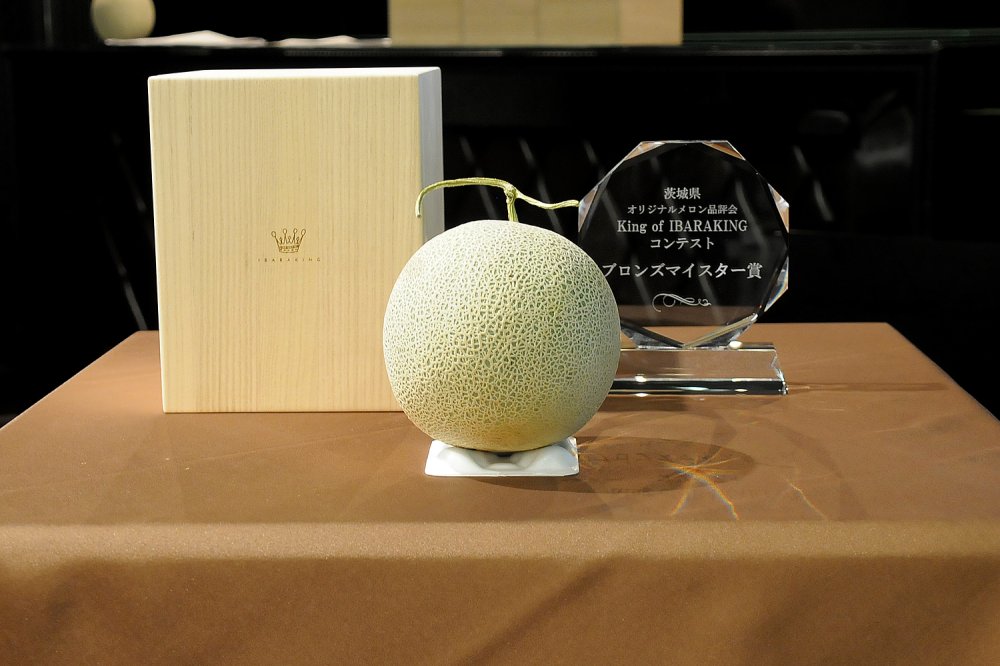 ブロンズマイスター受賞メロン(イバラキング)