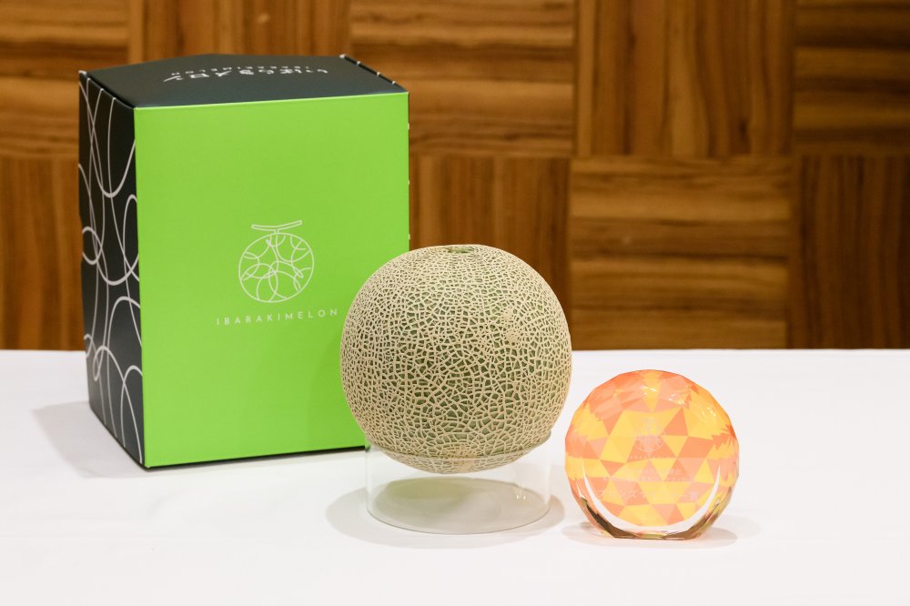 赤肉メロン部門・ブロンズマイスター賞受賞メロン(クインシー)