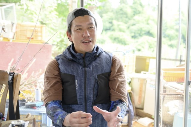 三村観光りんご園二代目園主の三村俊輔さん