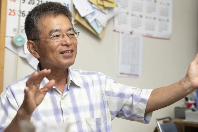 継いだ直後に有機肥料と減農薬栽培に舵をとった４代目