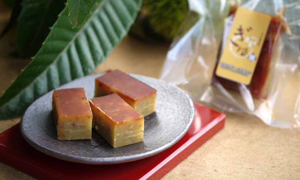 第586回プレゼント企画　小田喜商店【いわまの栗菓子「ぎゅ」】