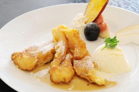 ごはんと純米酒の店Goenmon　おふのフレンチトースト