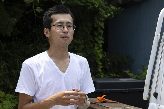 養蜂家の石井崇士さん