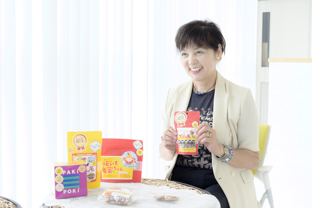 住谷公商店代表の住谷まさ美さん