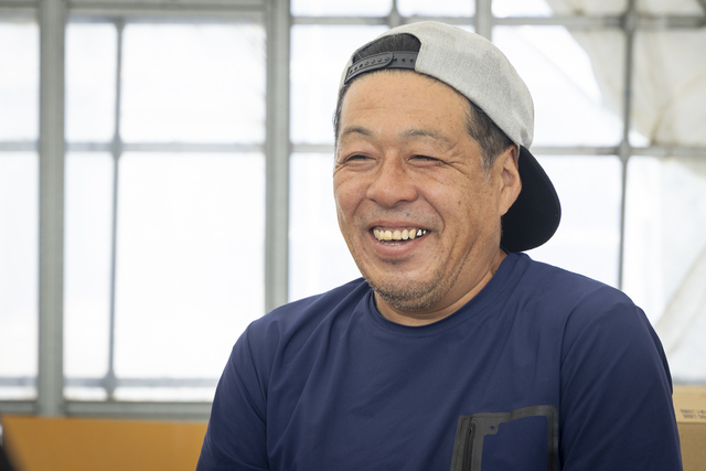 栽培への徹底したこだわりを感じさせず、飾らないのが野口さんの魅力