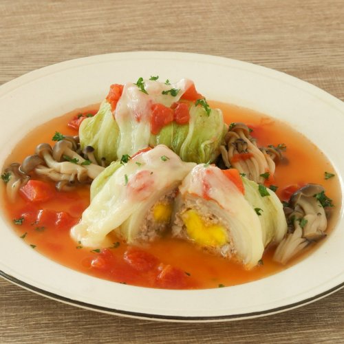 さつまいも入りトマトロール白菜