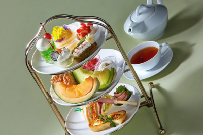 カフェ&バー・プラザ「「メロンアフタヌーンティー」