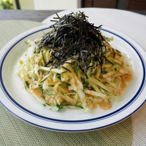 ごま油香る白菜ときゅうりの＃いばらきごまサラダ