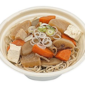 茨城県のセブン-イレブンで『常陸秋そば粉使用 野菜ゴロゴロけんちん蕎麦』を販売中！